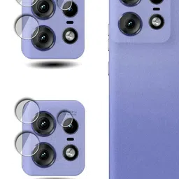 KREZEE Back Camera Lens Glass Protector for Motorola Edge 50 Pro 5G [ Scratch-Resistant | 9H Hardness | Ultra-thin ]-picture-16