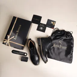 louis stitch Boots for Men suitable for Biking Hiking - (RGBT-WB) UK 6 Boots For Men image 5