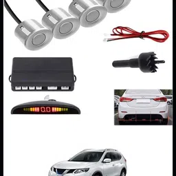 3a featuretail Universal 4 Silver Reverse Parking Sensor-AP25A876 Universal 4 Silver Reverse Parking Sensor-AP25A876 Parking Sensor image 1