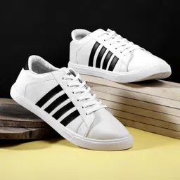 elevarse Smart Light Weight Shoe|Daily Wear Shoe|Trending White Shoe For Men Sneakers For Men-picture-15