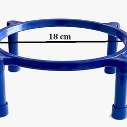 mohit plastic Heavy-Duty Plastic Pot Stand Rust-Free| 100kg Load Capacity Matka & Plant Stand Plant Container Set image 3