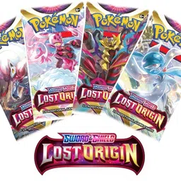 crazybuy Pokemon Sword & Shield Lost Origin(Vmax, V Star, V, Basic Cards) 4 Booster Cards-picture-23