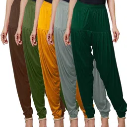 houseofcommon Viscose Rayon Solid Patiala-picture-25