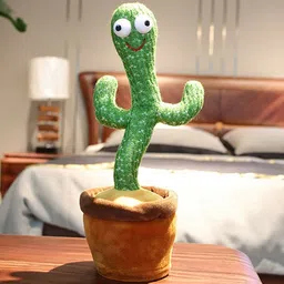 kidnity Cactus Toy Plant Talking Dancing Voice Repeat Dancing Recording 120 Songs 1 Pack-picture-10