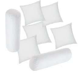gtx Microfibre Bolster Pack of 7 Solid Set of 2 Bolster & 5-picture-26