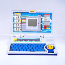 mahi zone Educational English Learner Laptop with Mouse for Kids 20 Activity Games_M353 image 1