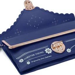 shalimarbag Casual, Formal Blue Clutch image 4