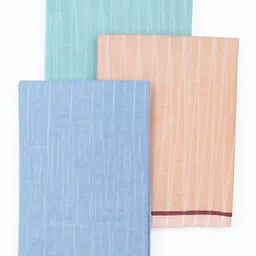 ihgs Cotton 300 GSM Hair, Beach, Sport, Bath, Face, Hand Gamcha Set image 2