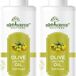 earth science ayurveda Pure Olive (Jaitun Oil) For Hair & Skin Care, Stretch Marks Clear (Pack of 2)-picture-13