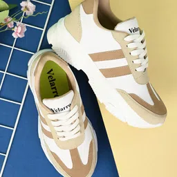 velarro VRW07 Beige+White_VRW10 Green+Beige Casuals For Women image 2