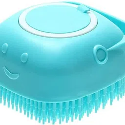 glowcent Silicone Soft Bath Shower Brush Body Scrubber with Soap Dispenser G15 image 5