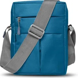 flikker Multicolor Men & Women Sling Bag Stylish Crossbody One Side Shoulder Sling Bag Adjustable Strap (Sky-Blue)-picture-23