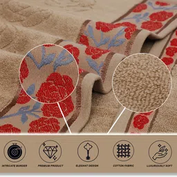 liberty towels Polycotton 450 GSM Bath Towel image 2