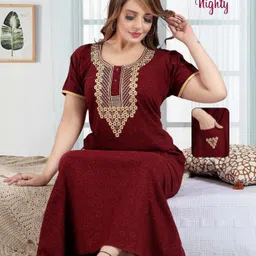 shloke Women Nighty-picture-20