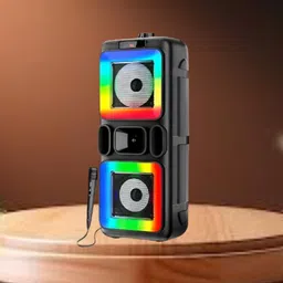 FRONY Bluetooth Party Speaker With Karaoke Mic & RGB Lights Immersive Stereo SoundB186 40 W Bluetooth Party Speaker-picture-35
