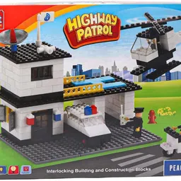 olympia Highway Patrol(Interlocking Building and Construction Blocks for Age 5+ Years) image 1