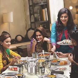 kiaraa Pack of 63 Stainless Steel Dinner Set image 5