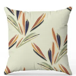 studiohmk Teal & Cream Floral Cotton 18 x 18 Inches Cushion Covers (Set of 5) image 5