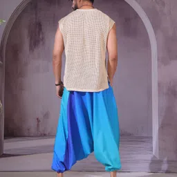 stand out Animal Print Cotton Men Harem Pants image 2