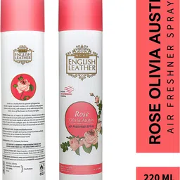 next ENGLISH LEATHER FLORAL + ROSE OLIVIA AIR FRESHENER Car Freshener Spray image 3