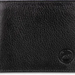 dolphin global Men Casual, Formal, Travel Black Genuine Leather Wallet-picture-13
