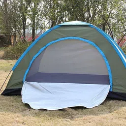device Picnic Hiking 4 Person Camping Portable Dome Tent (Waterproof) with Bag. Tent - For 2-picture-17