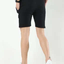 ardeur Pack of 3 Solid Men Grey, Dark Grey, Black Casual Shorts image 4