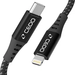 CEDO Lightning Cable 1.2 m 20W PD Fast Charging Type C to Lightning Braided Data Cable-picture-27