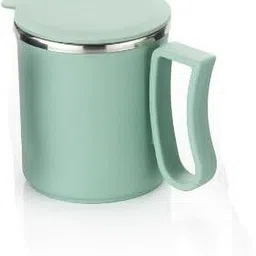 kitnet Coffee,Tea& Milk with Lid And Inner Stainless Steel Wall,AirTight Travel Plastic Coffee Mug-picture-18