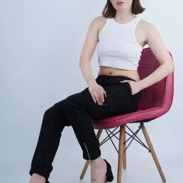 flaring Women Cargos image 3