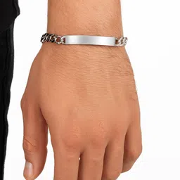 zeno jewels Sterling Silver Silver Bracelet image 3