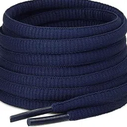 Royal Bird 7 NAVY BLUE OVAL SHOE LACE Shoe Lace image 3