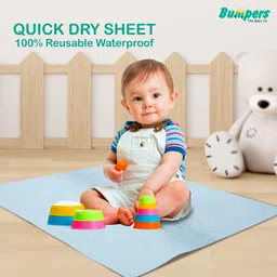 bumpers Waterproof Baby Dry Sheet, Small Size, Pack of 2 image 5