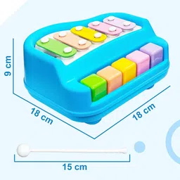 nibs Combo of Xylophone and 36Pcs Building Blocks for Kids Xylophone image 2