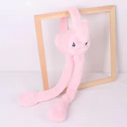 s startrend Winter Funny 1 Pink Head Phone Moving Air Pump Earmuff for Girls/Women's Ear Muff image 3