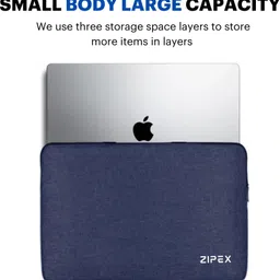 zipex 13 Inch Compact Laptop Case with Handle Waterproof Laptop Sleeve/Cover image 3