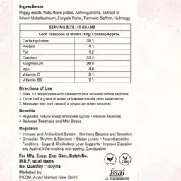 ikomkar Nindra Ayurvedic Sleep Supplement with Plant-Based Magnesium–Herbal Bedtime-picture-13