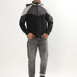 mia fashion Colorblock Men Raincoat image 5