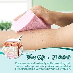 Soft Scrubber Bathing Exfoliating, Dead Skin Remover Sponge-image-55