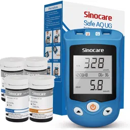 sinocare Safe AQ UG Blood Glucose & Uric Acid Monitor Bi-Function System With 50 Strips Glucometer-picture-14