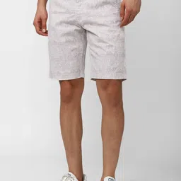 peter england Printed Men White Regular Shorts-picture-23