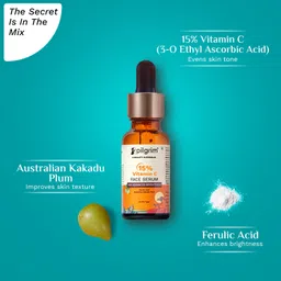 Pilgrim 15% Vitamin C Serum for Hyperpigmentation & Brightness image 2