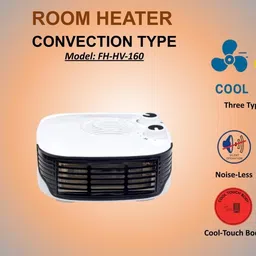indoma Fan Heater|1600W|Overheat Protection|3-Modes|Model:FH-HV-160 Fan Room Heater image 3
