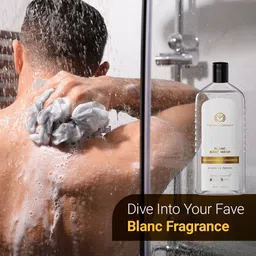 the man company Blanc Perfumed Body Wash for Men with Orange Peel & Liquorice image 5