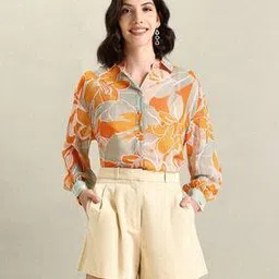 u.s. polo assn. Women Floral Print Regular Fit Top-picture-14