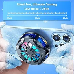 SSR Mobile Cooling Pad Mobile Cooler Gaming Fan for Instant Cooling Advanced 1 Fan Cooling Pad with Adjustable Height image 4