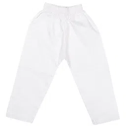 VASTRAMAY Boys White Pure Cotton Kurta with Pyjamas image 4