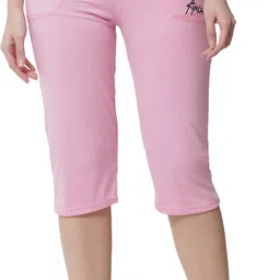 Women Pink Capri-image-49