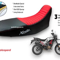 autoleopard X PULSE 4V 200 SOFT TOUCH PREMIUM QUALITY Single Bike Seat Cover For Hero NA image 4