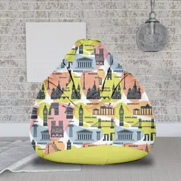 orka XL Tear Drop Bean Bag Cover (Without Beans)-picture-14